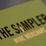 The Sampler tasting card