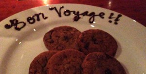 Bon Voyage cookies at Hearth
