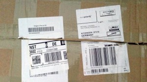 Sending parcels back to Germany